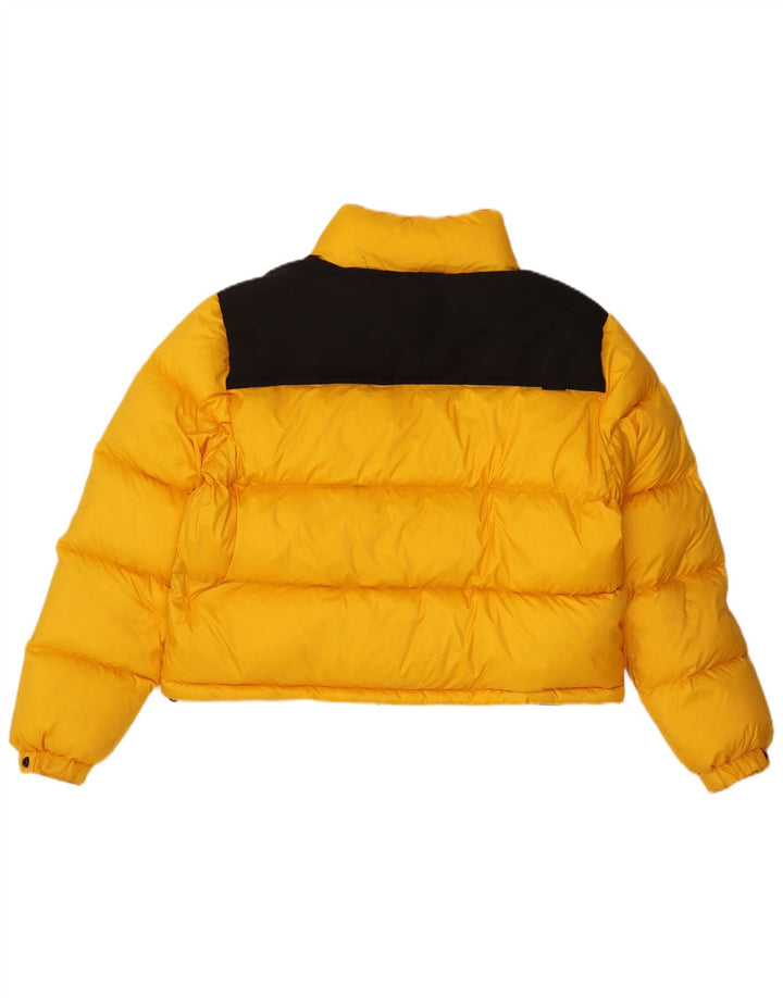 Superdry γυναικείο μπουφάν με επένδυση UK 16 Μεγάλο κίτρινο νάιλον