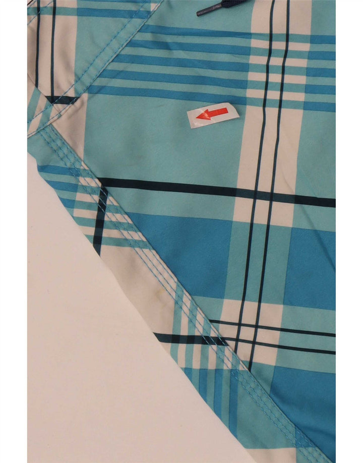 Γραφικό σορτς κολύμβησης Hurley Boys 5-6 ετών Blue Check Polyester