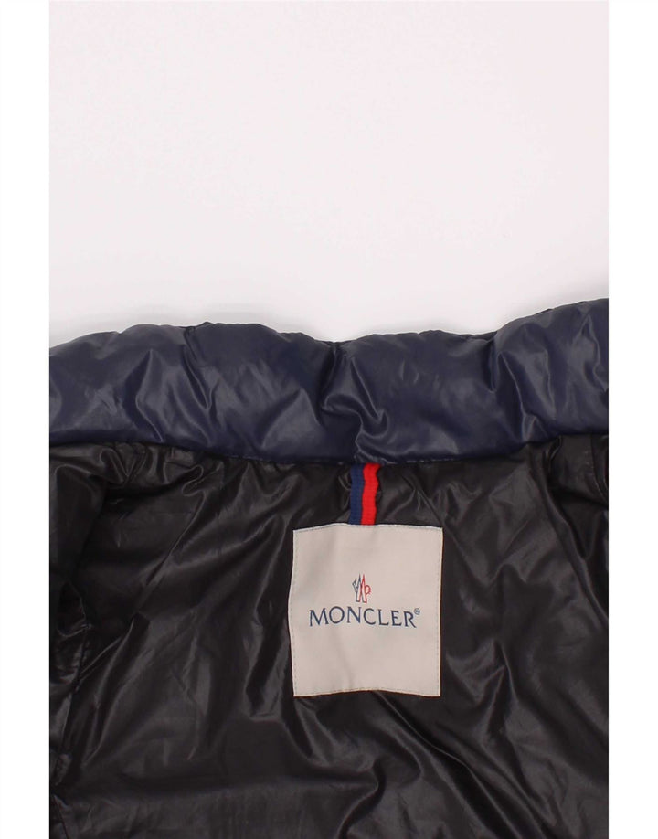 Μπουφάν Moncler Baby Boys με επένδυση 18-24 μηνών Navy Blue Polyamide