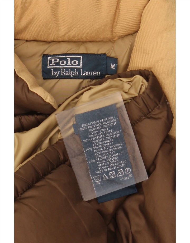 Ralph Lauren Ανδρικό padded Gilet UK 38 Medium Brown Πολυεστέρας