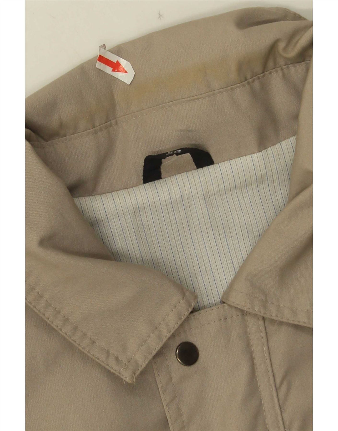 C & A Mens Bomber Jacket UK 40 Large Grey Polyester