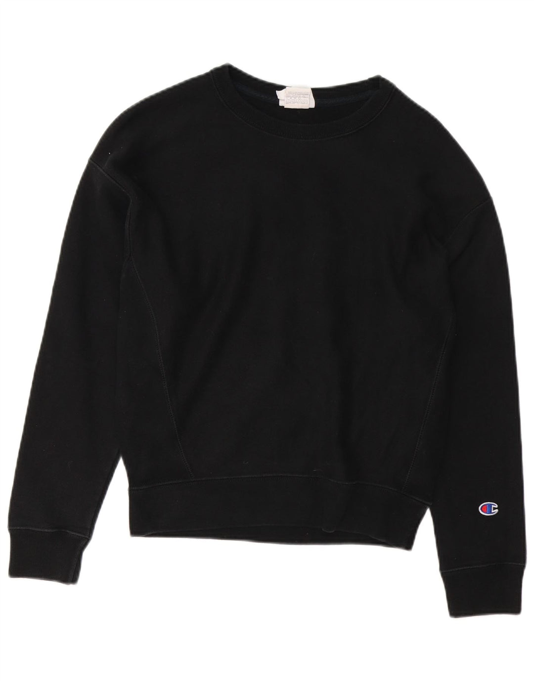 CHAMPION Γυναικείο Φούτερ Jumper UK 14 Μεσαίο μαύρο βαμβακερό