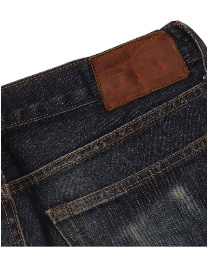 J. CREW Ανδρικό 770 Straight Jeans W34 L30 Navy Blue