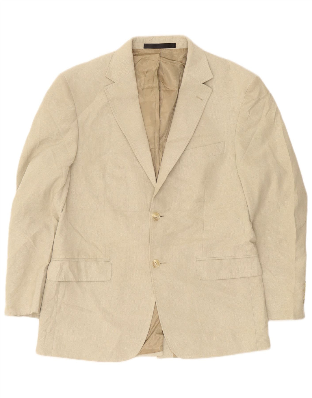 Marks & Spencer Ανδρικό κοντό σακάκι 2 κουμπιών UK 38 Medium Beige