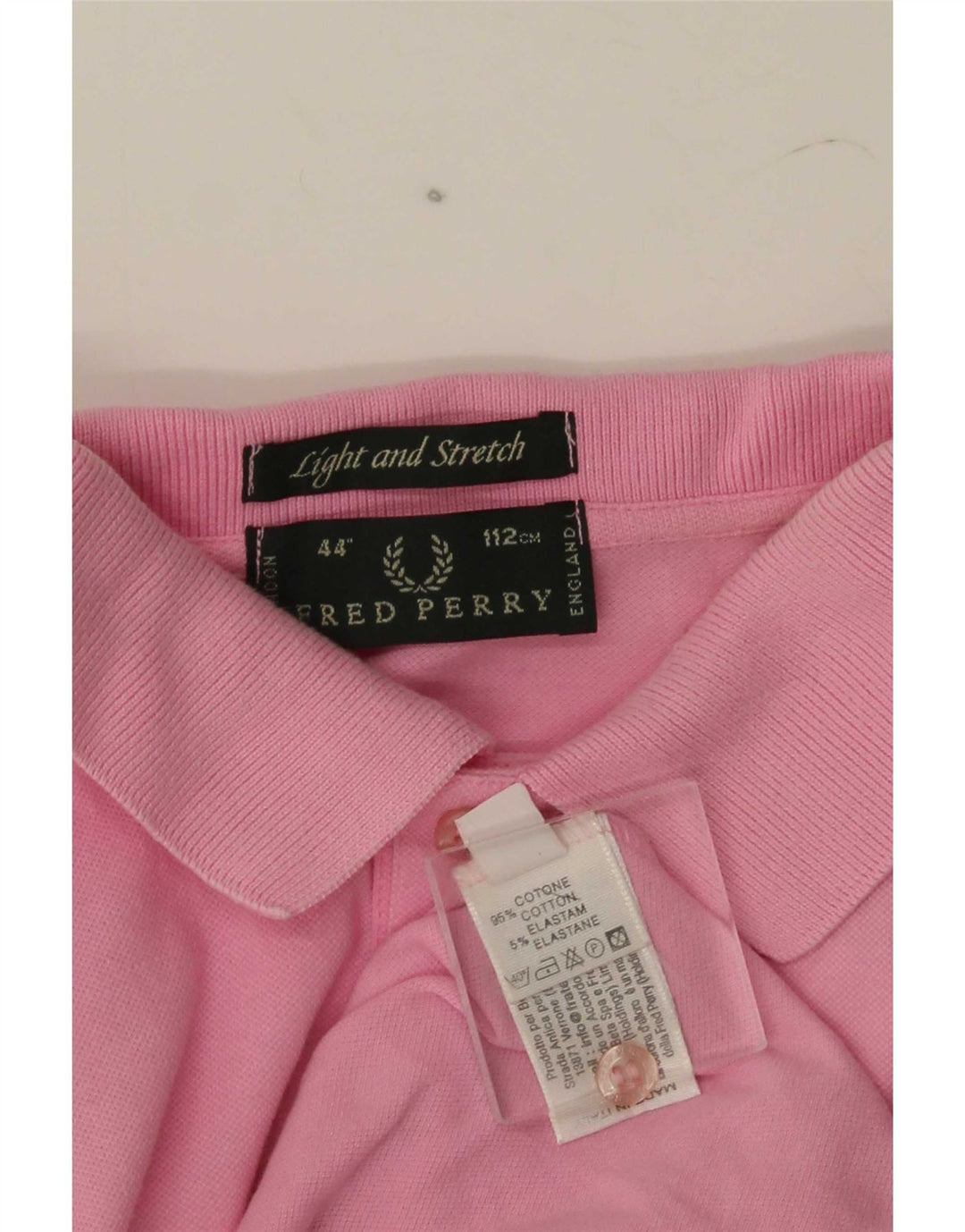 Fred Perry Ανδρικό Πόλο Μπλουζάκι Μεσαίο Ροζ Βαμβακερό