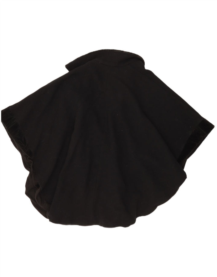 Vintage Γυναικείο Oversized Παλτό Cape One Size Μαύρο