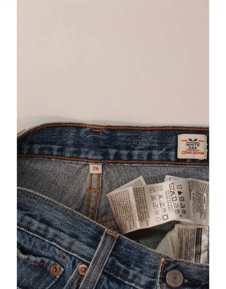 Γυναικείο τζιν σορτς Levi's W26 μικρό μπλε βαμβακερό