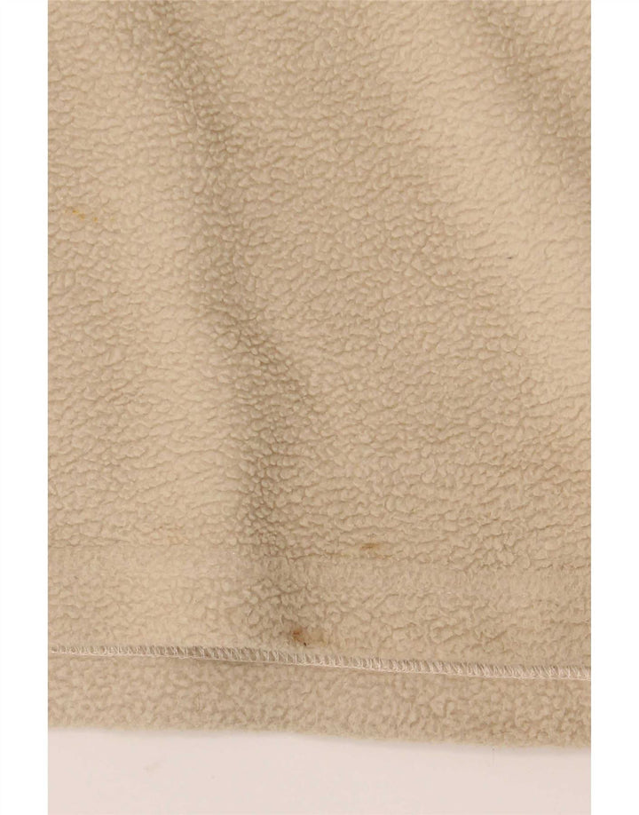 Jack & Jones Ανδρικό φερμουάρ Fleece Jumper Μεσαίο μπεζ πολυεστέρας