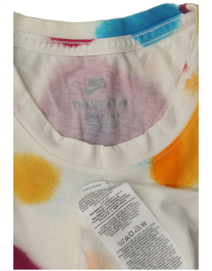 Ανδρικό γραφικό μπλουζάκι Nike, μεσαία, πολύχρωμη βαμβακερή γραβάτα
