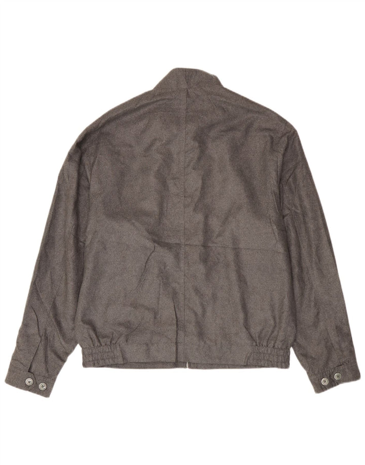 Ανδρικό μπουφάν Bomber Marks & Spencer UK 38 Medium Silver Polyester