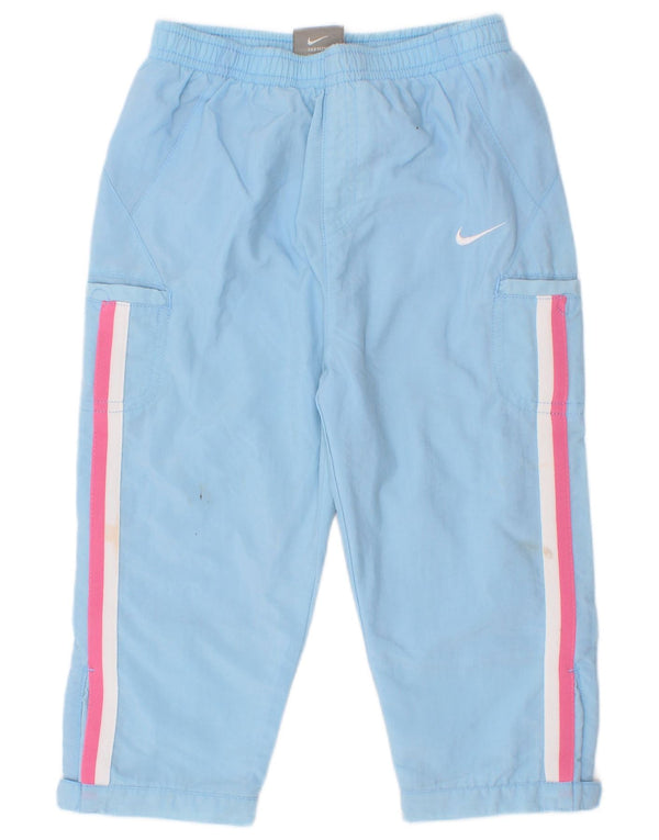 Παντελόνι Nike Girls Graphic Cargo Windbreaker 2-3 ετών μπλε ριγέ