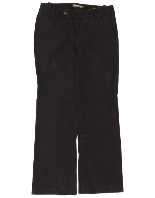 Γυναικείο ίσιο casual παντελόνι Eddie Bauer US 6 Medium W34 L30 Μαύρο