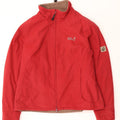Jack Wolfskin γυναικείο τζάκετ αντιανεμικό UK 18/20 XL κόκκινο πολυεστέρα
