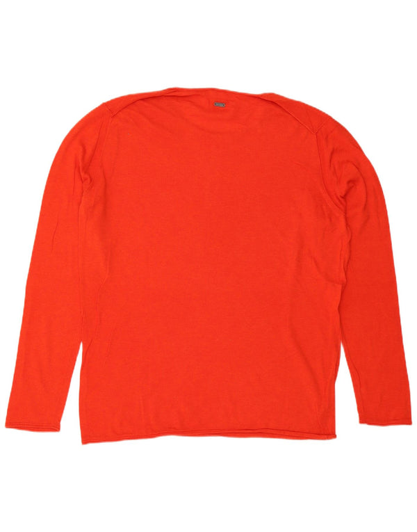 Ανδρικό πουλόβερ Hugo Boss Crew Neck Jumper 2XL Κόκκινο