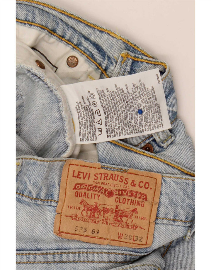 Levi's Womens 525 Bootcut Jeans W28 L32 Μπλε βαμβακερό
