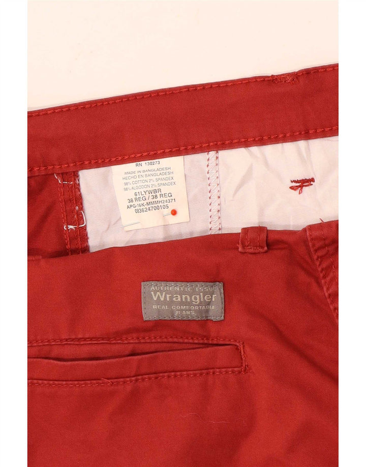 Ανδρικό σορτς Cargo Wrangler W38 XL Κόκκινο βαμβακερό