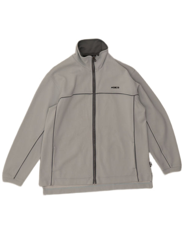 Γυναικεία αθλητική φόρμα Asics Top Jacket UK 14 Medium Grey