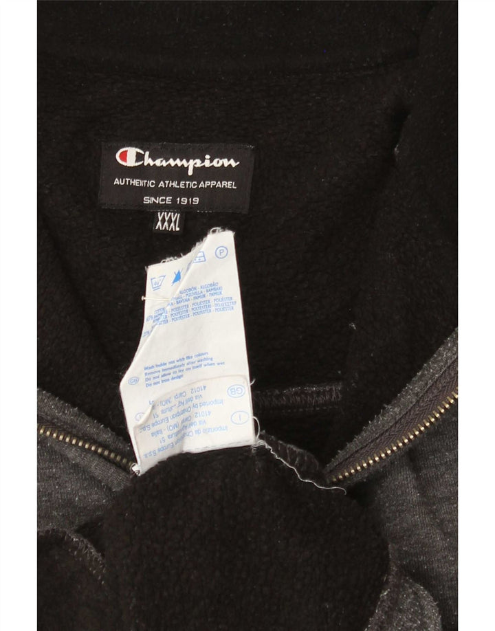 Ανδρικό φούτερ με φερμουάρ Champion Jumper 3XL Γκρι βαμβακερό