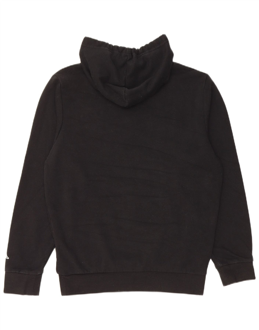 Γυναικείο γυναικείο κουκούλα με κουκούλα Kappa, μεσαίο μαύρο βαμβακερό