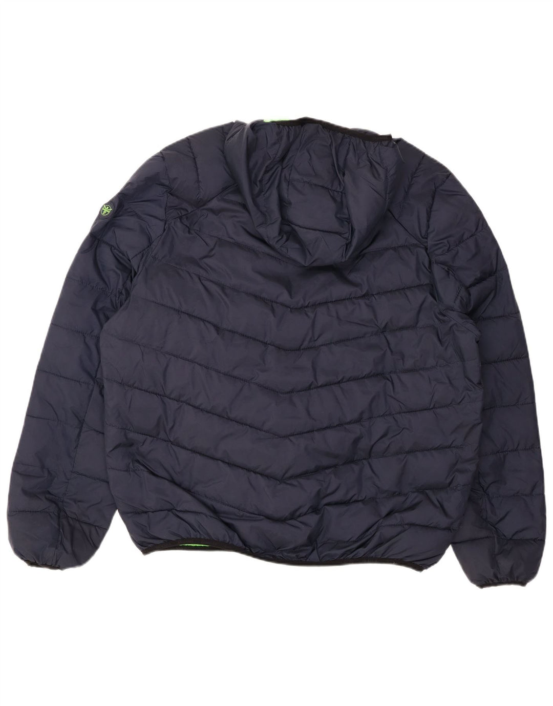 Ανδρικό μπουφάν CHIEMSEE με κουκούλα UK 42 XL Navy Blue Polyester