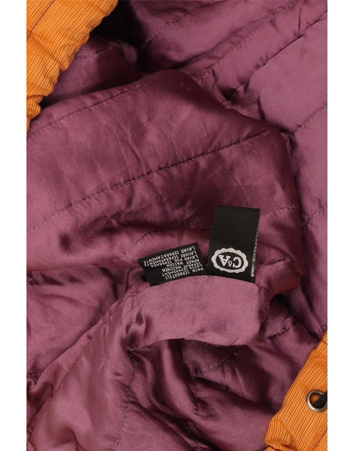 Ανδρικό μπουφάν για σκι C&A UK 36 Small Orange Colourblock Nylon