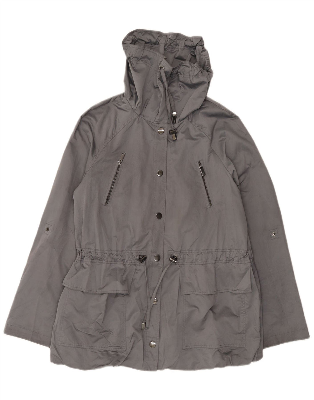 Γυναικείο Utility Μπουφάν MINT VELVET UK 10 Small Grey Polyester