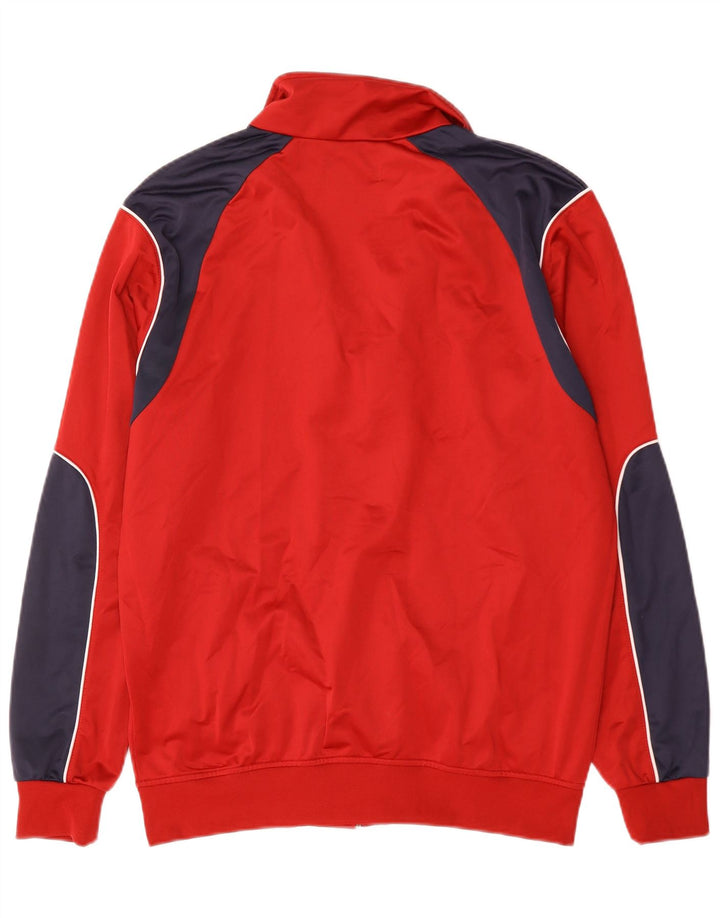 Ανδρική φόρμα Kappa Top Jacket XL Red Colourblock Polyester