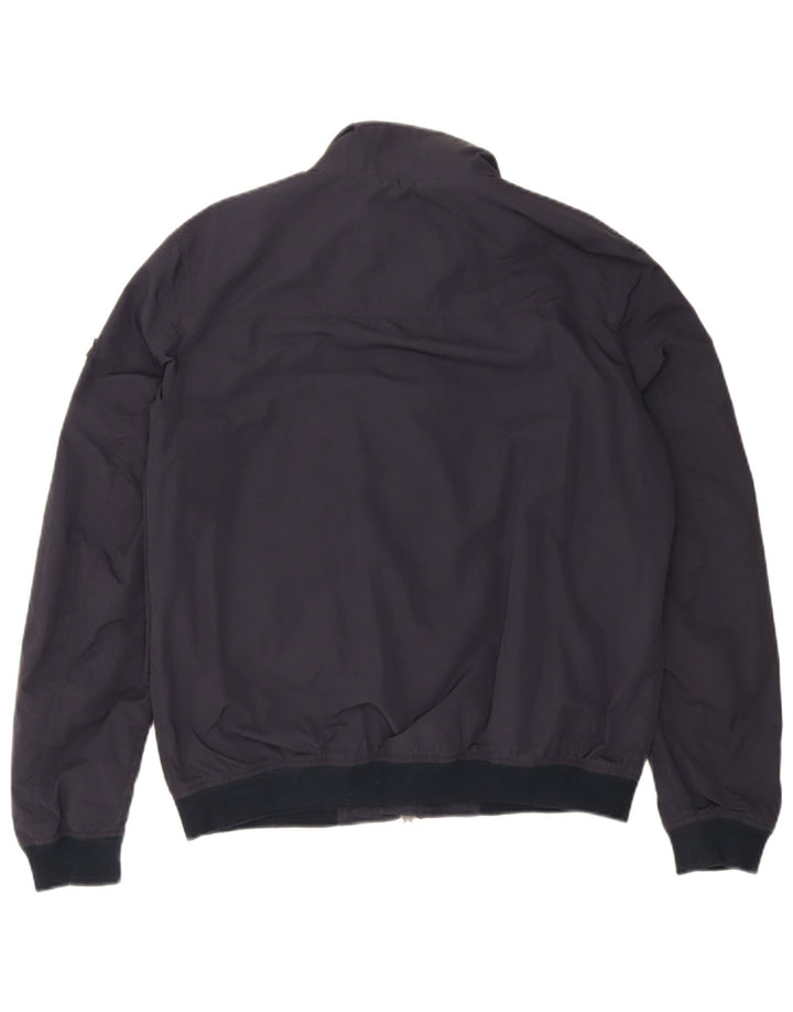 Woolrich Ανδρικό Bomber Jacket UK 40 Large Navy Blue Polyamide