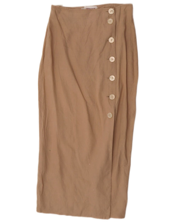 Γυναικεία Maxi Φούστα Benetton IT 42 Medium W26 Beige