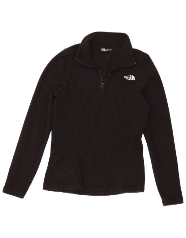 The North Face γυναικείο φερμουάρ Fleece Jumper UK 6 XS μαύρο πολυεστέρα