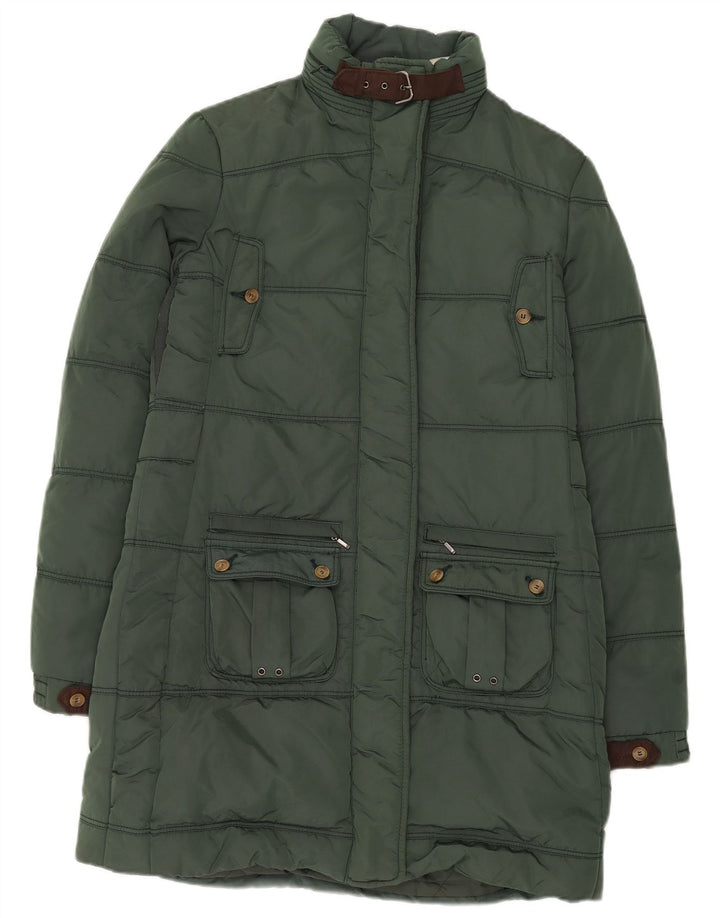 Murphy & Nye Γυναικείο παλτό με κουκούλα UK 16 Large Green