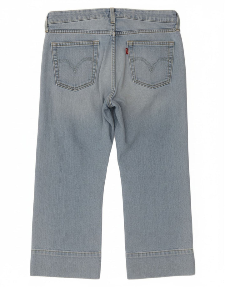 Γυναικείο τζιν βερμούδα Levi's US 9 Medium W32 Blue Ramie