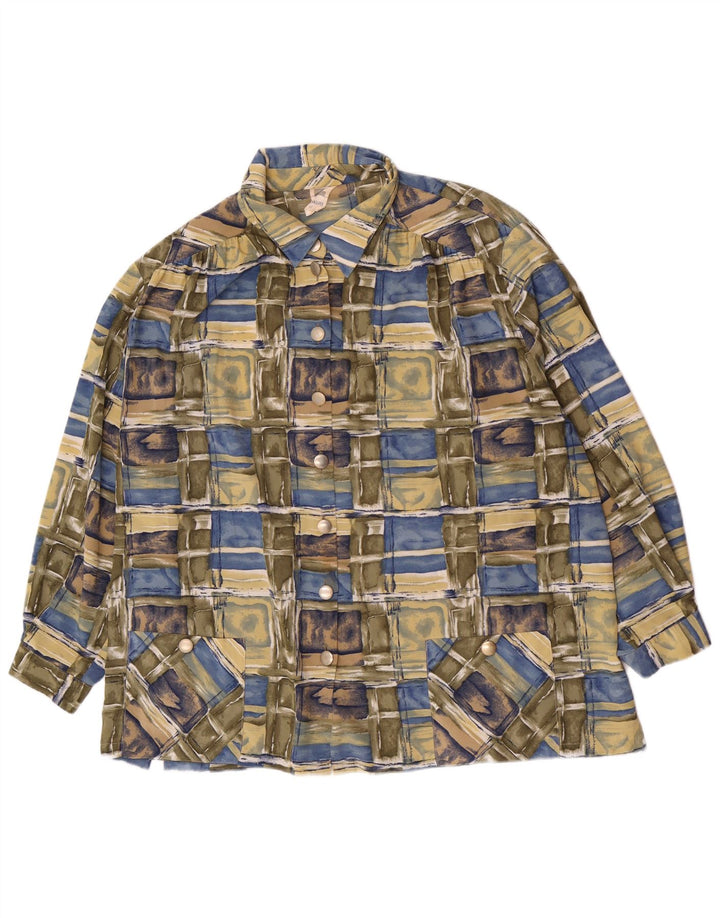 Frankenwalder Γυναικείο Μπουφάν Bomber IT 52 2XL Πολύχρωμο Patchwork
