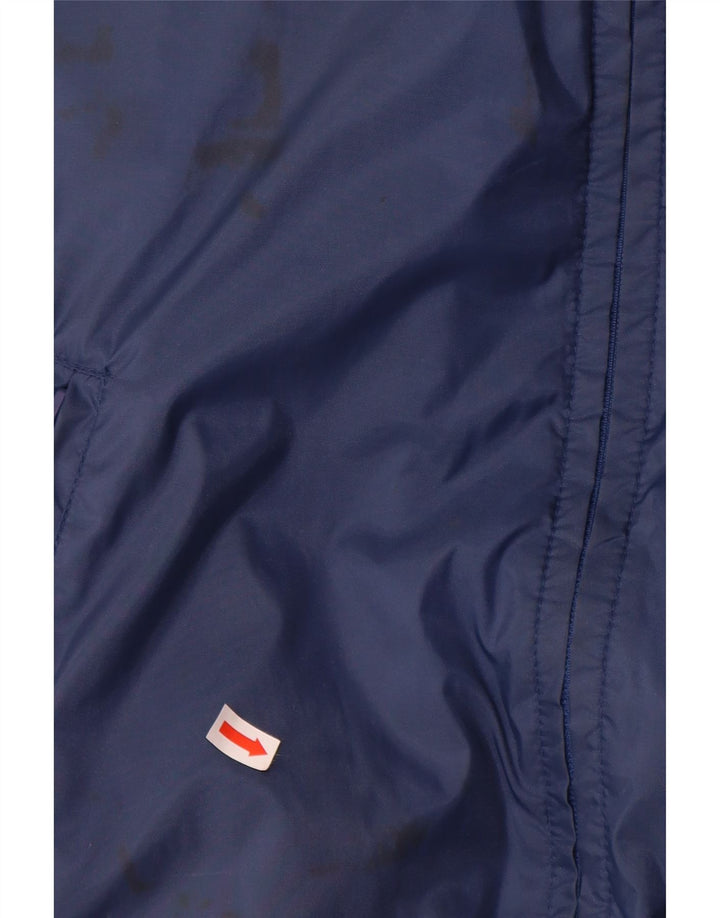 VINTAGE Ανδρικά Reversible Gilet UK 38 Medium Navy Blue Polyamide