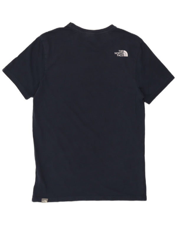 Ανδρικό T-Shirt North Face Top Small Navy Blue Cotton