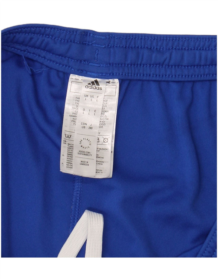 Ανδρικό σορτς ADIDAS Aeroready Sport μεγάλο μπλε πολυεστέρα