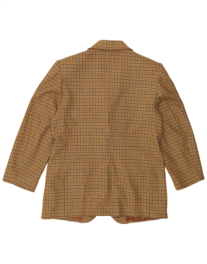 Laura Biagiotti Γυναικείο σακάκι με 2 κουμπιά σακάκι IT 48 XL Beige Houndstooth