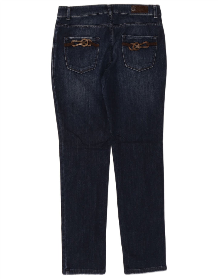 TRUSSARDI Γυναικείο Slim Jeans W29 L30 Navy Blue Cotton