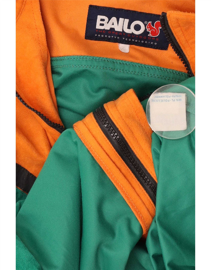 Ανδρική φόρμα Bailo Full Sports XL Green Colourblock Polyester
