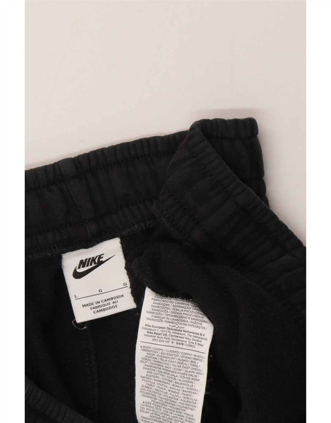 Ανδρική φόρμα Nike Παντελόνι Joggers μεγάλο γκρι βαμβακερό