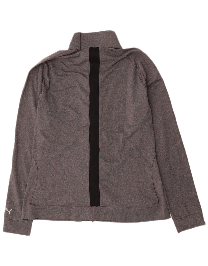 Γυναικεία αθλητική φόρμα Puma Top Jacket UK 16 Large Grey Colourblock