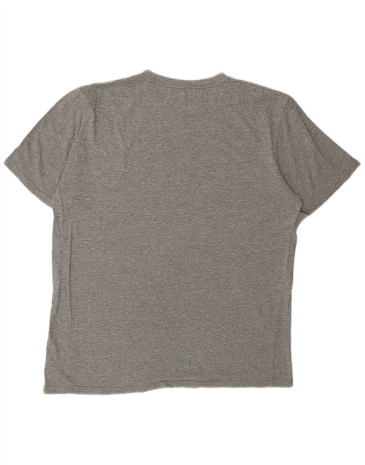 CONVERSE Mens Graphic T-Shirt Top XL Grey Cotton
