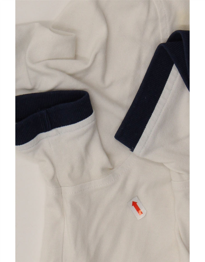 K-WAY Mens Polo Shirt Medium White