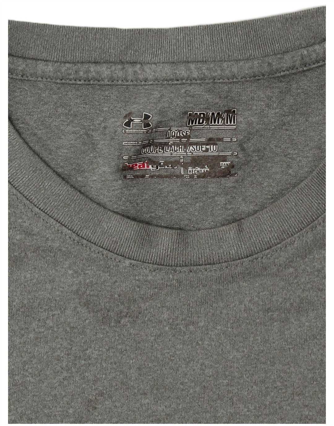 Ανδρικό μπλουζάκι UNDER Armor Heat Gear Top Medium Grey