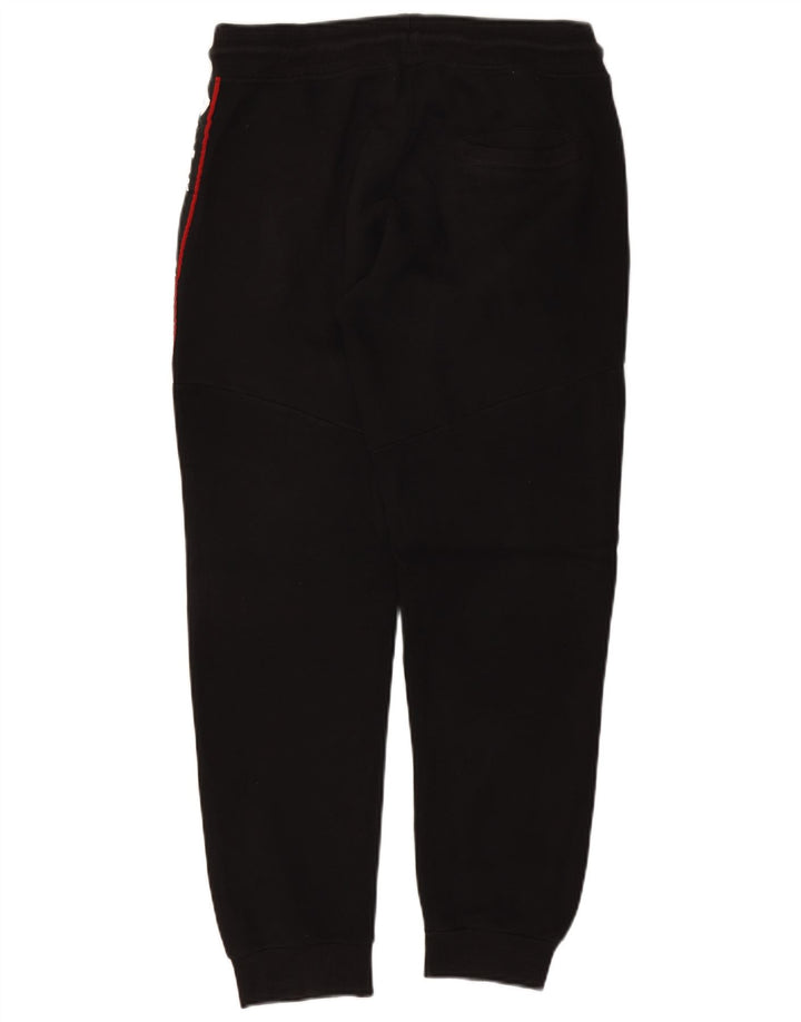 Ανδρική φόρμα LOTTO γραφική φόρμα παντελόνι Joggers μεσαίο μαύρο βαμβακερό