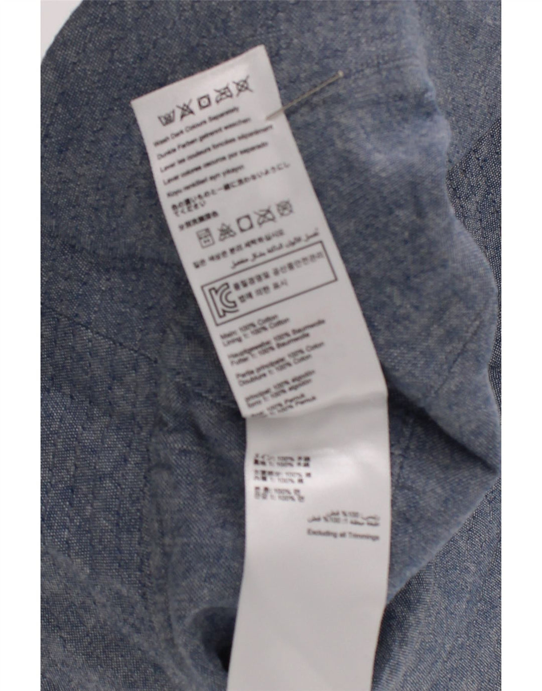Καπέλο Joules Baby Boys Bucket 3-6 Months Blue Check Cotton