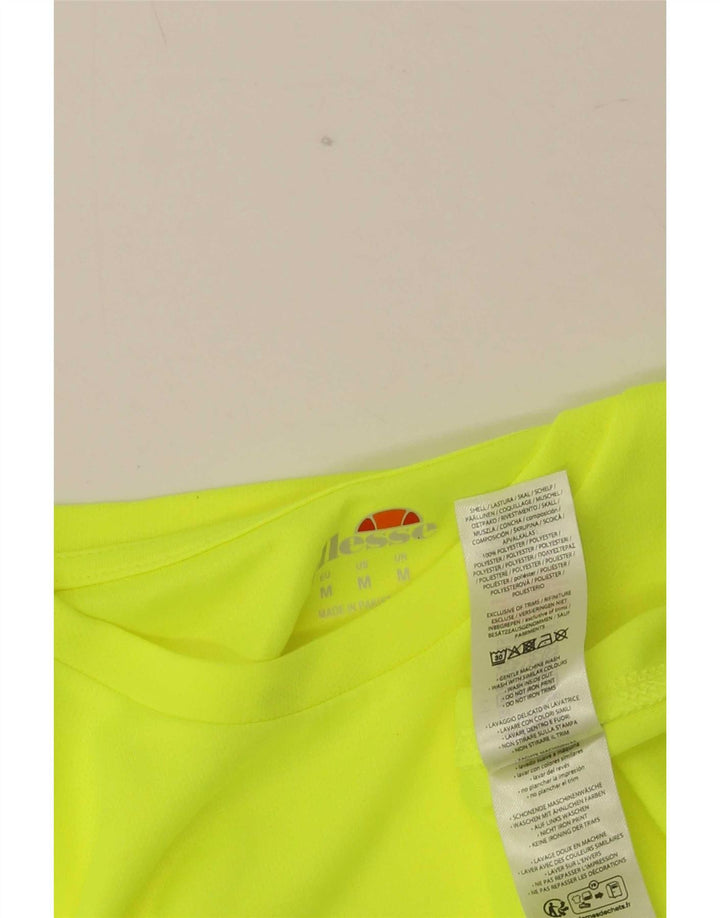 Ανδρικό T-Shirt Ellesse Top Medium Yellow Polyester