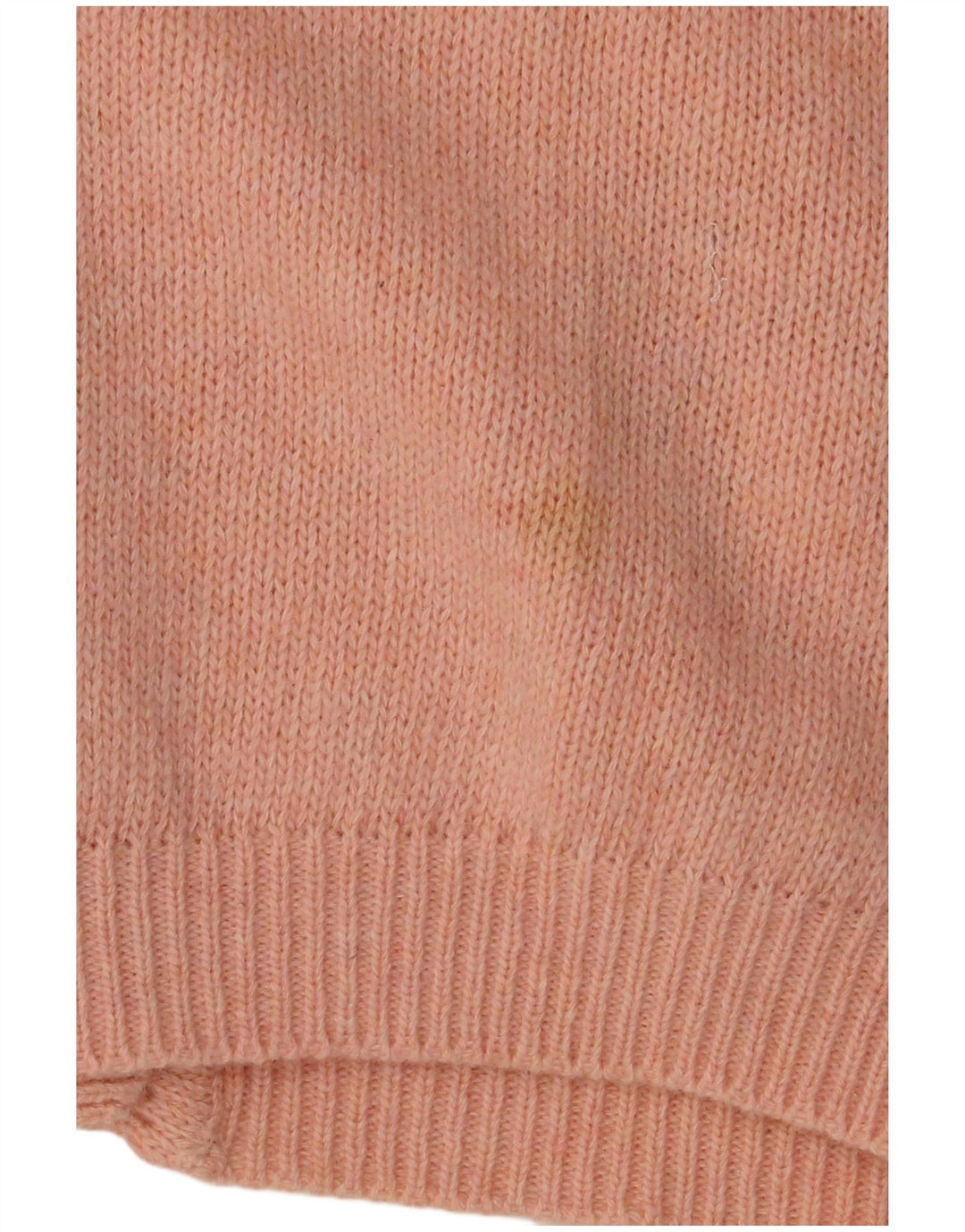 Γυναικείο πουλόβερ με ζακέτα VINTAGE UK 16 Μεγάλο ροζ φλοράλ μαλλί