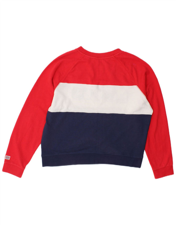 Γυναικείο φούτερ Levi's Jumper UK 16 Μεγάλο πολύχρωμο μπλοκ χρώματος