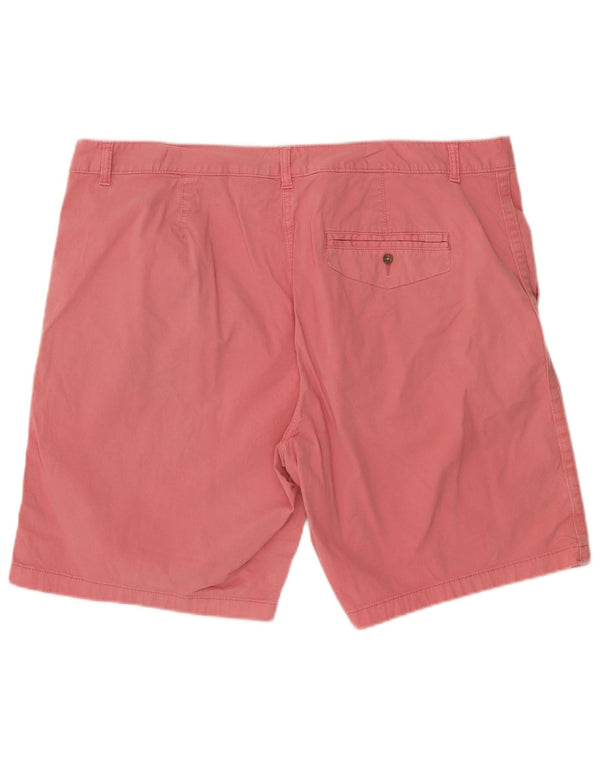 Marks & Spencer Γυναικείο σορτς Chino UK 20 2XL W40 Ροζ βαμβακερό